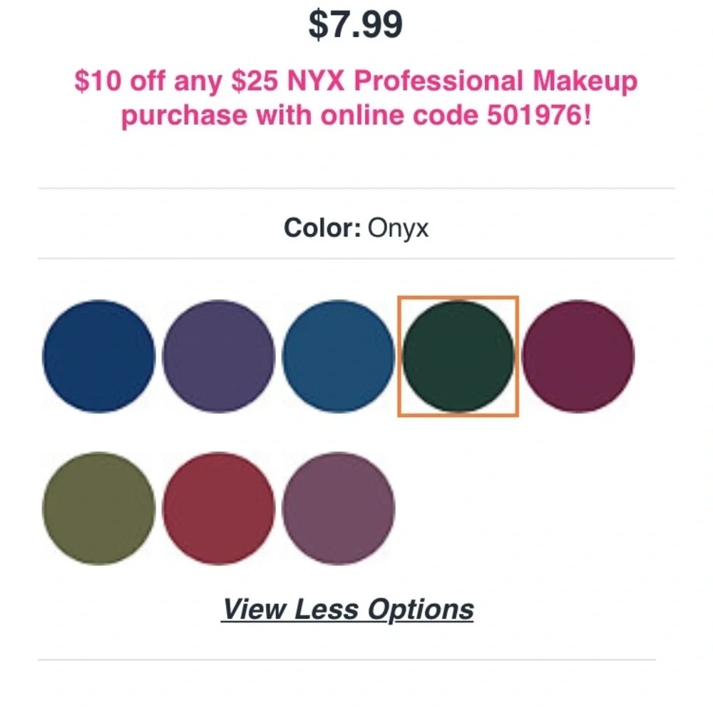 NYX faux blacks inner eyeliner